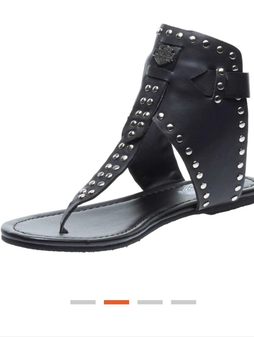 Harley-Davidson Women's Ames Gladiator Black Sandals D84128